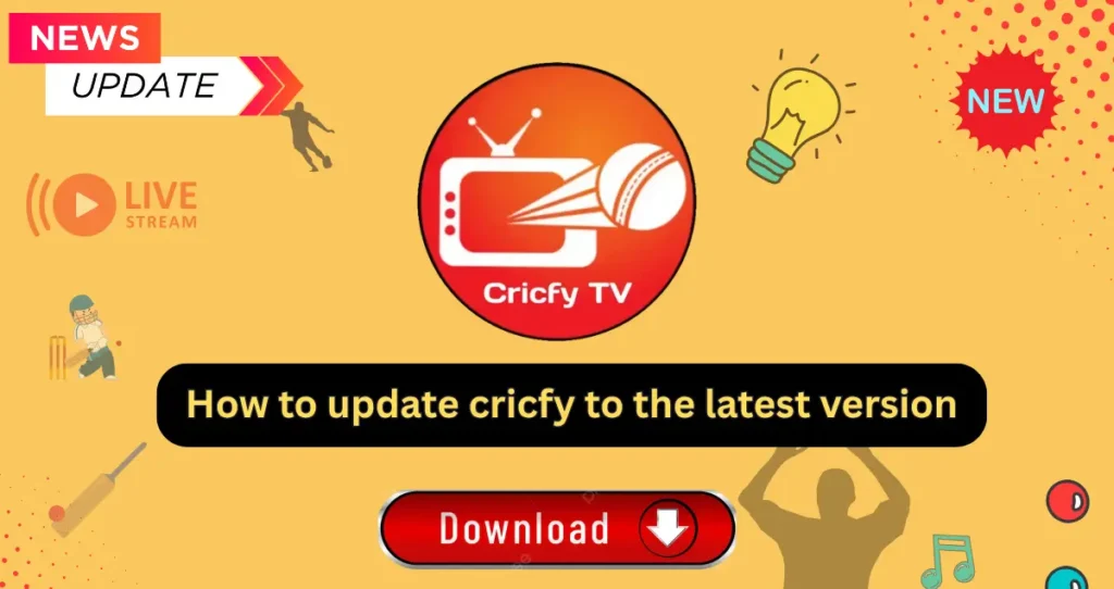 Cricfy App Latest Version 2025 for Android Free Download